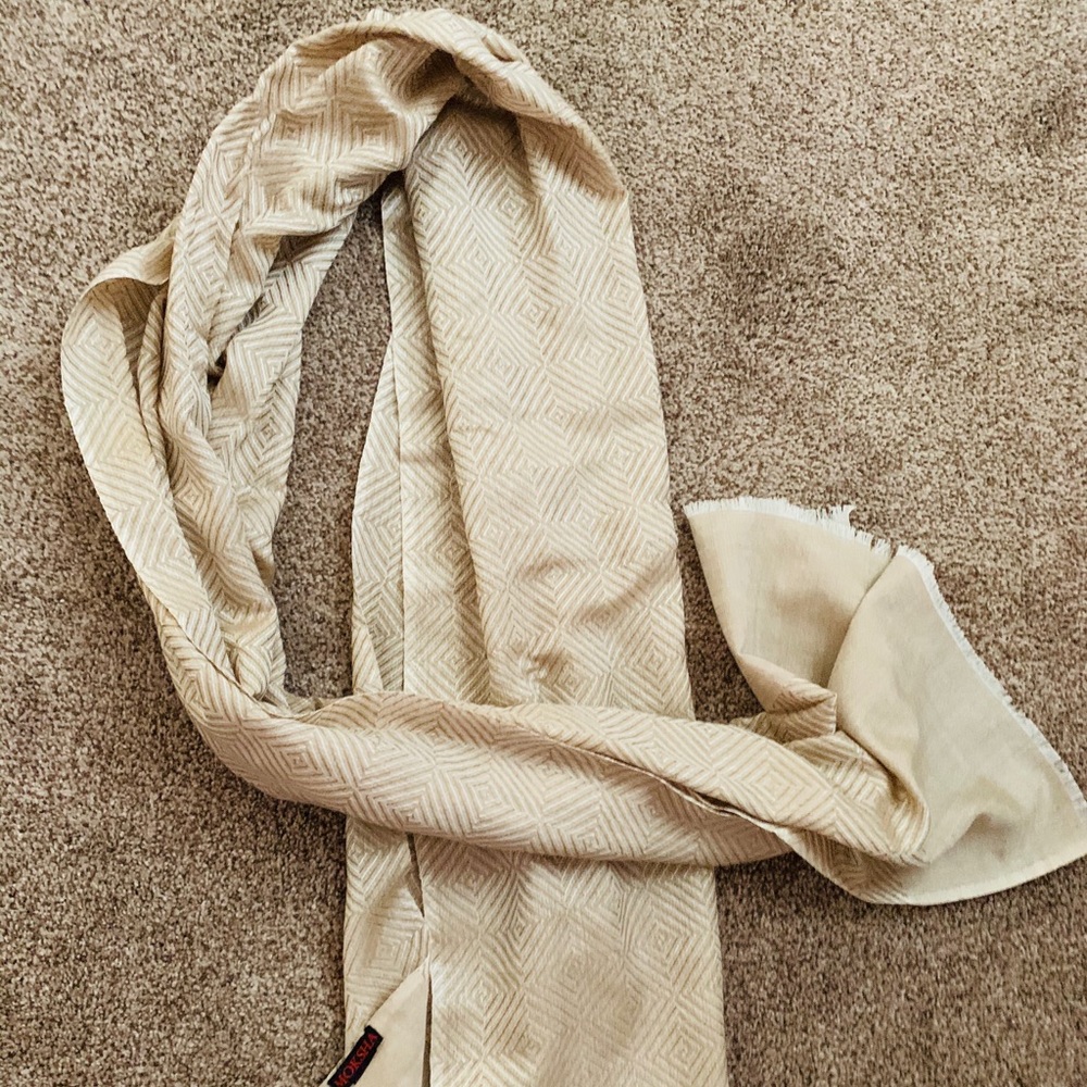 Moksha silk & wool scarf
